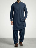 Men's Shalwar Kameez Dark Blue