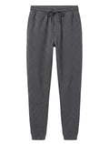 Men's 3 Thread Fleece Trouser Black Dot