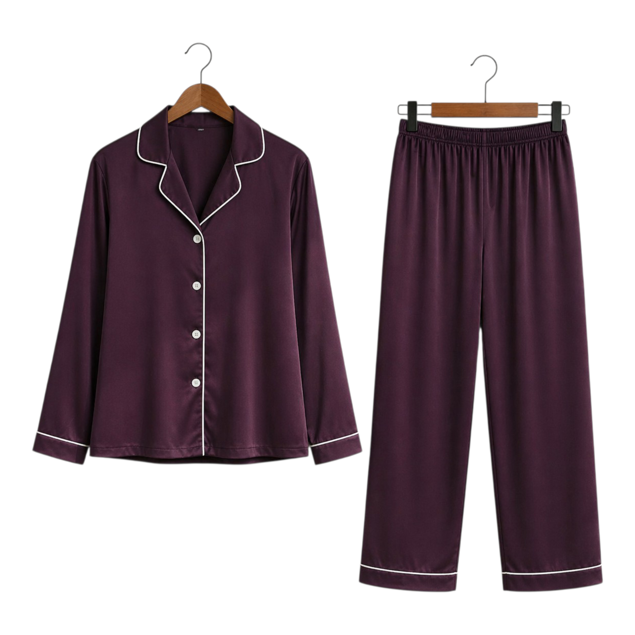 Silk Night wear Purple