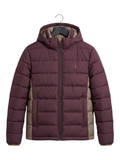 Puffer Jacket With Sleeve Maroon