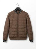 Puffer Jacket With Sleeve Brown