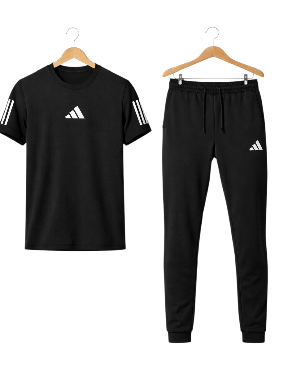 Premium Quality Women's Track Suit 100% Cotton Black