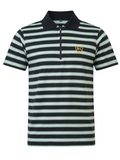 Single Jersey Yarn Dyed Stripe Green White Black