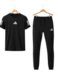 Premium Quality Men's Track Suit 100% Cotton Black