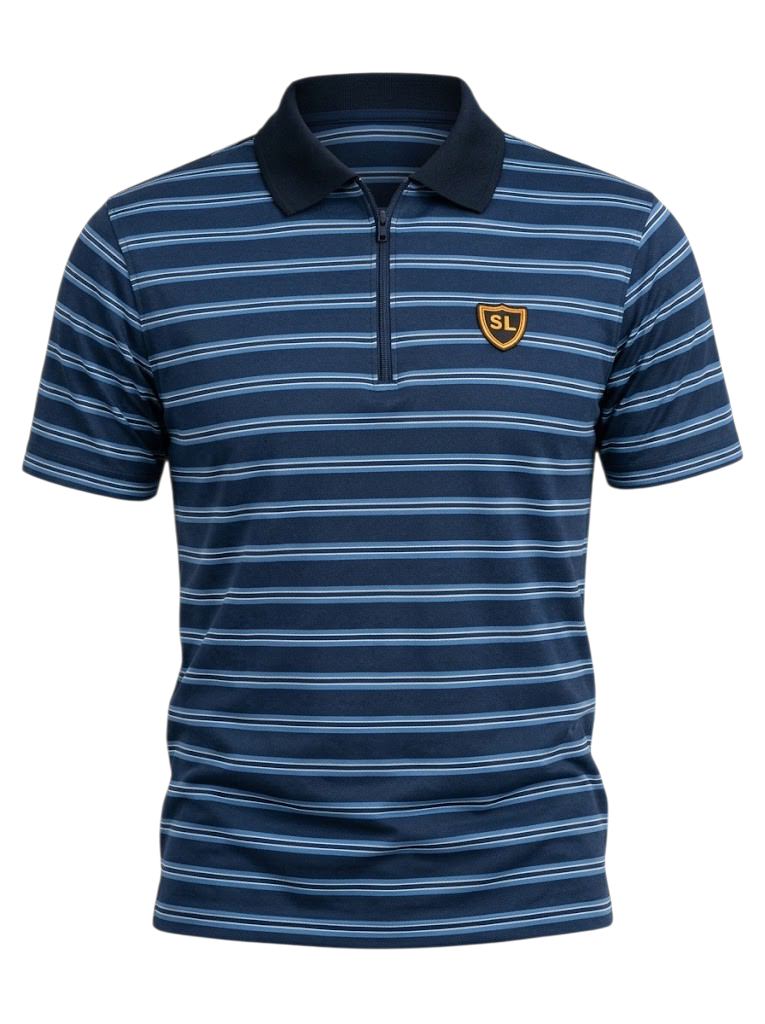 Single Jersey Yarn Dyed Stripe Blue White Black