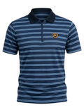Single Jersey Yarn Dyed Stripe Blue White Black