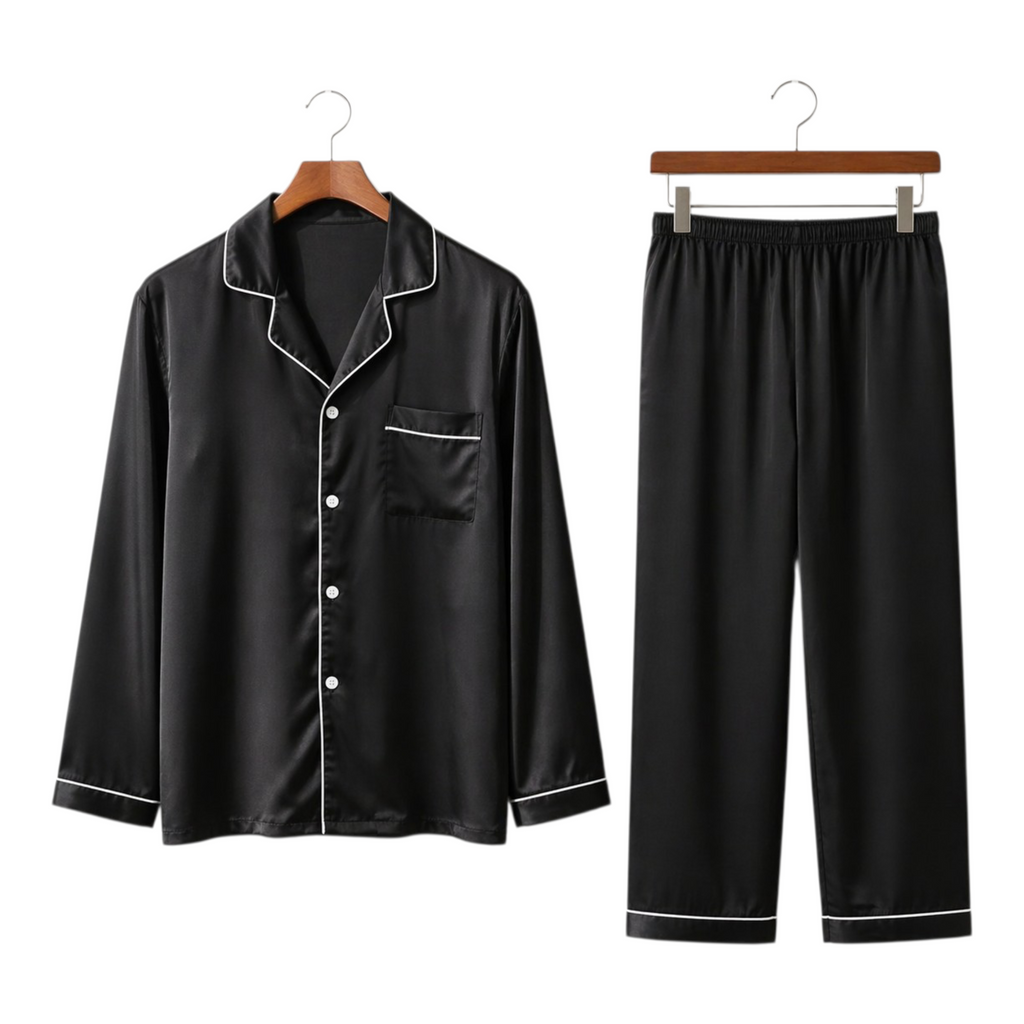 Men's Silk Wear Black