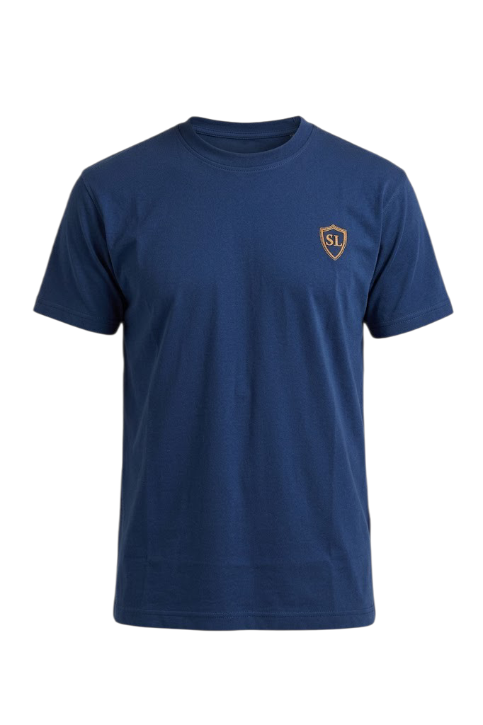 Round Neck Light Blue