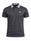 Single Jersey Contrast Collar Black