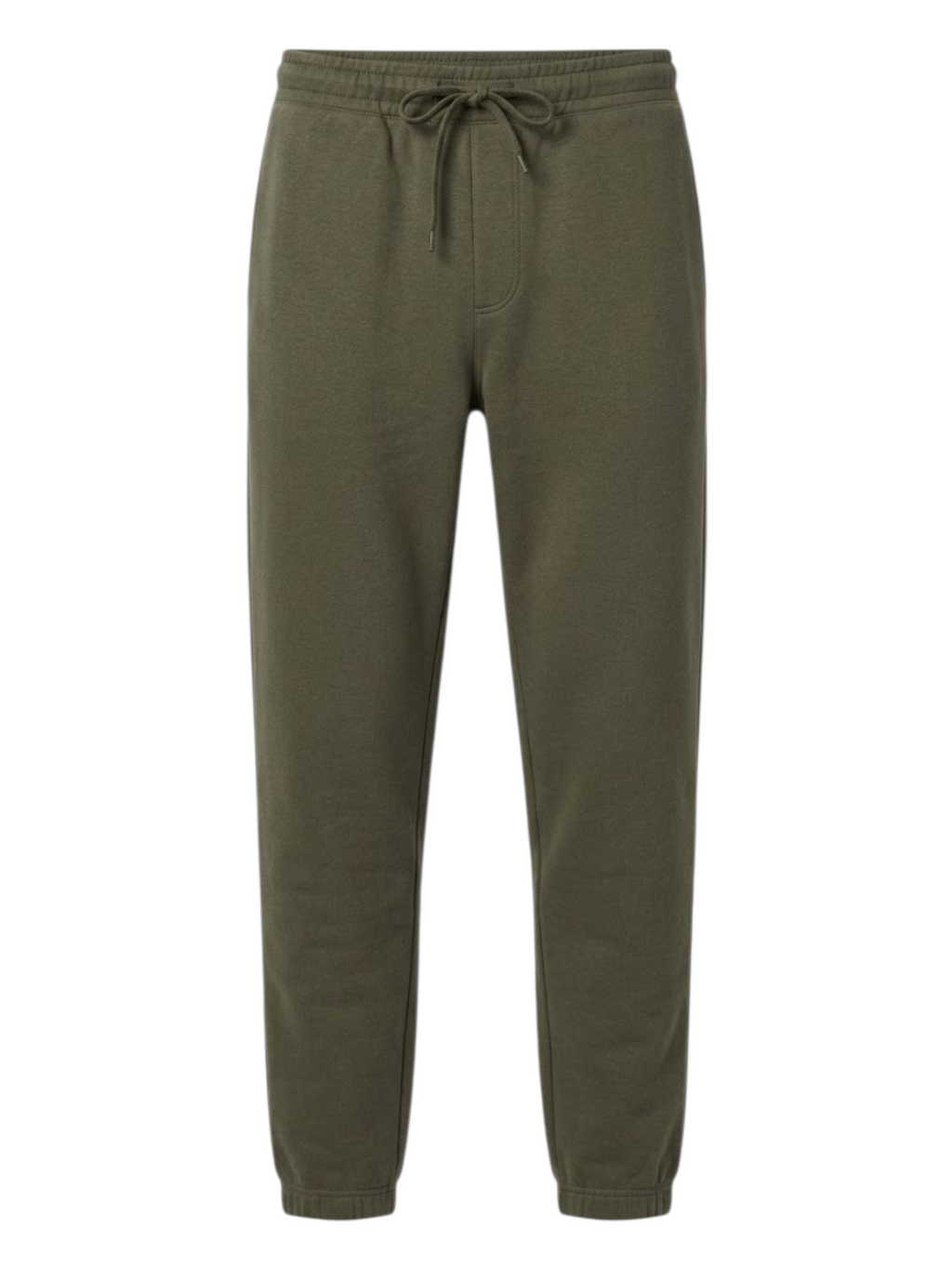 Men's 3 Thread Fleece Trouser Olive Green