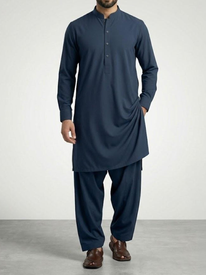 Men's Shalwar Kameez Blue
