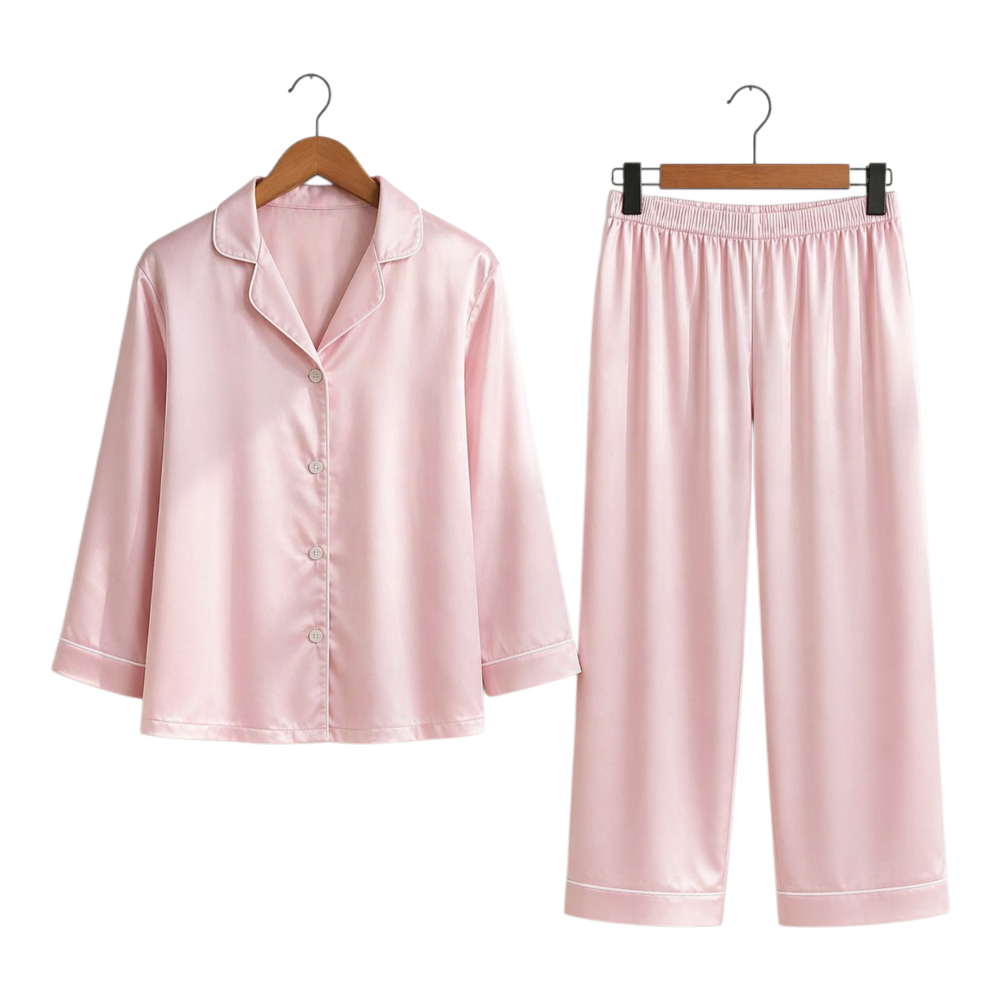 Silk Night wear Pink