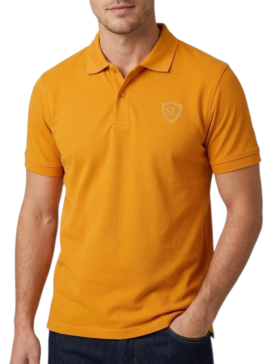 Single Jersey White Yellow