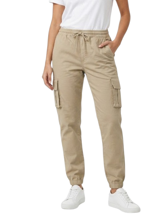 Women Cargo Pants Baige