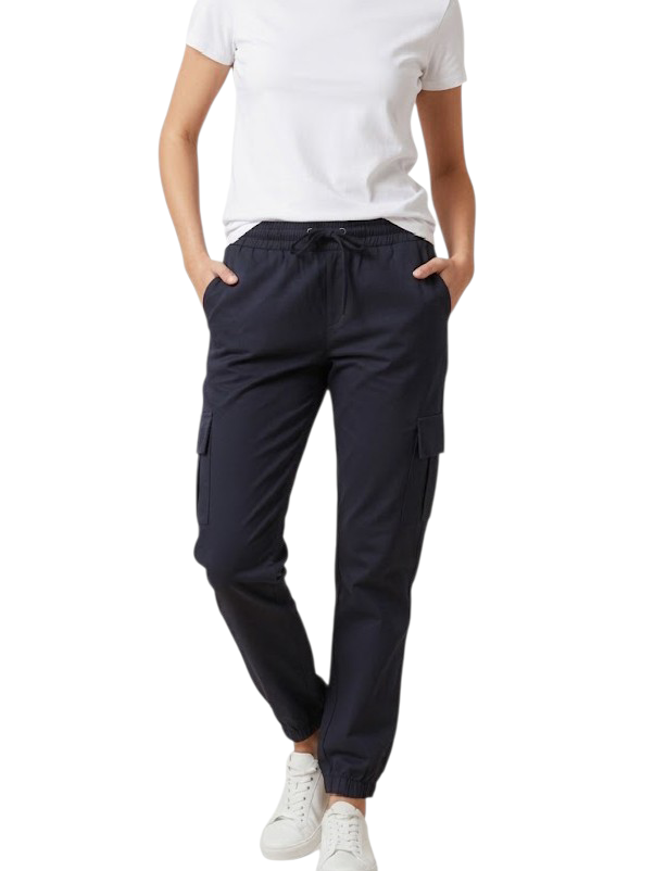 Women Cargo Pants Blue