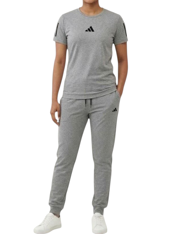 Premium Quality Women's Track Suit 100% Cotton Grey