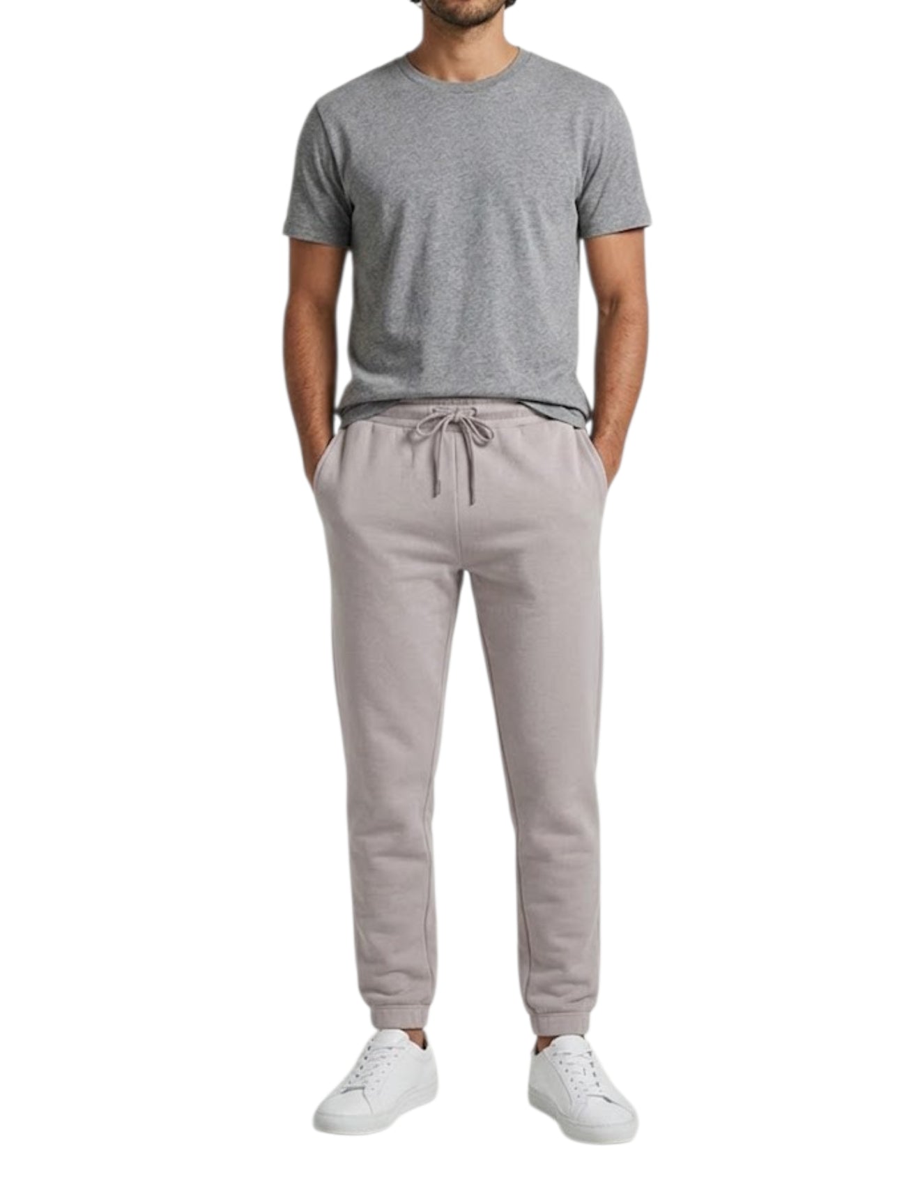 Men's 3 Thread Fleece Trouser Sand