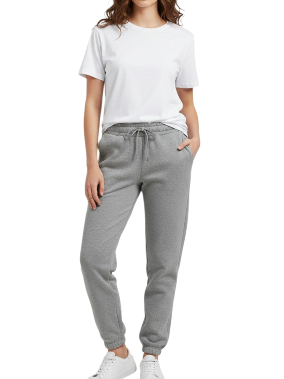 Women's 3 Thread Fleece Trouser Grey
