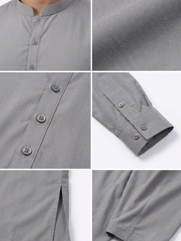 Men's Shalwar Kameez Grey
