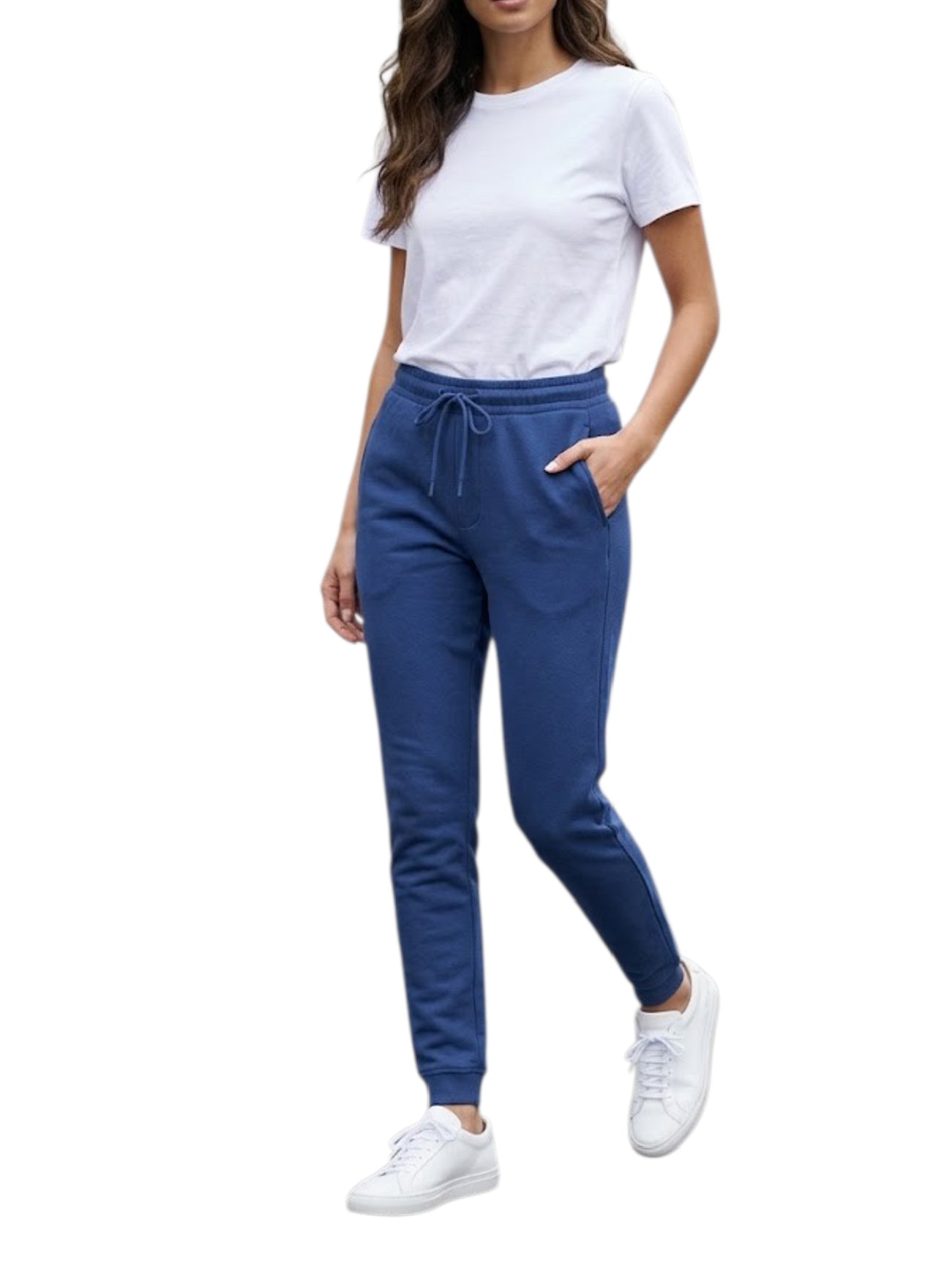 Women's 3 Thread Fleece Trouser Royal Blue