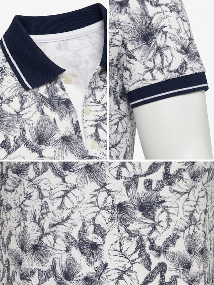 Floral Print Black