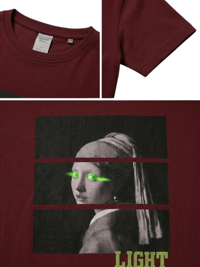 Round Neck Maroon