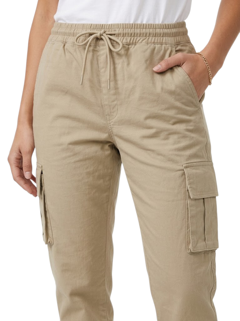 Women Cargo Pants Baige