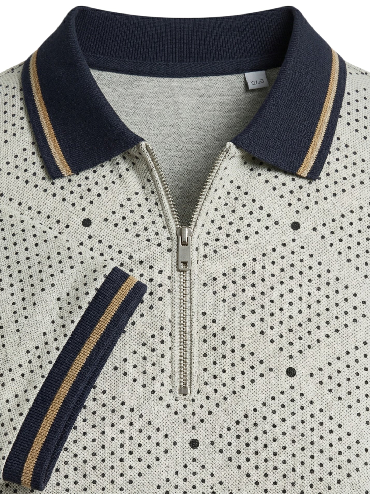 Dot Rotary Print Black