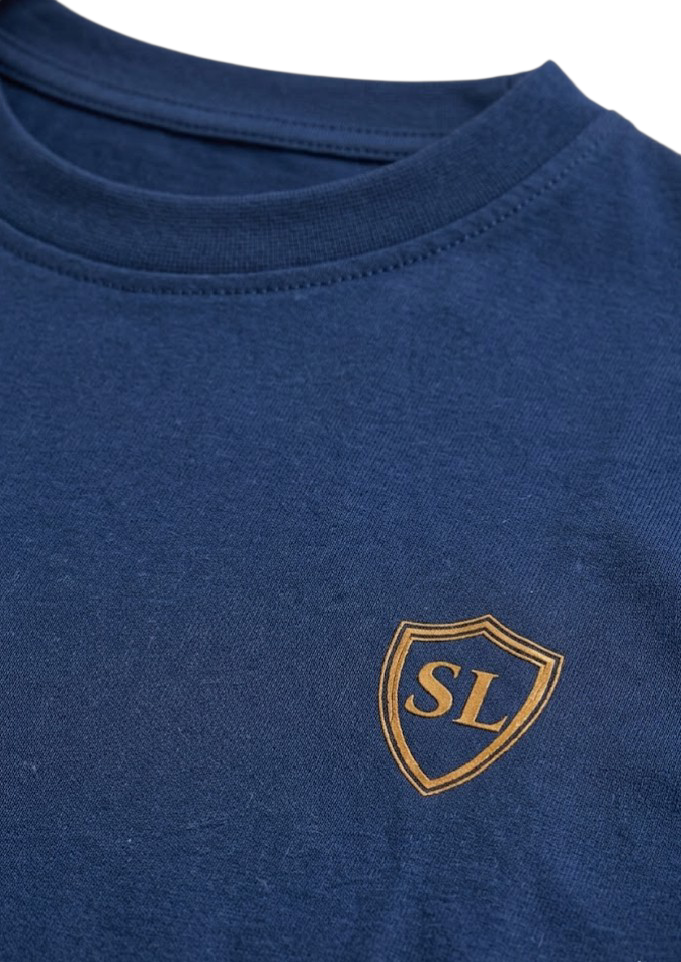 Round Neck Light Blue