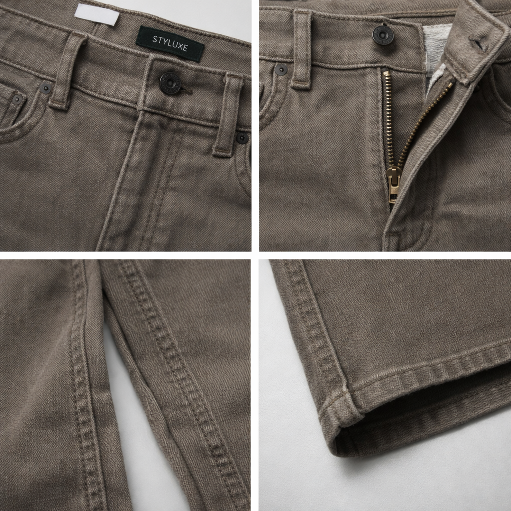 Men's Jeans in Brown