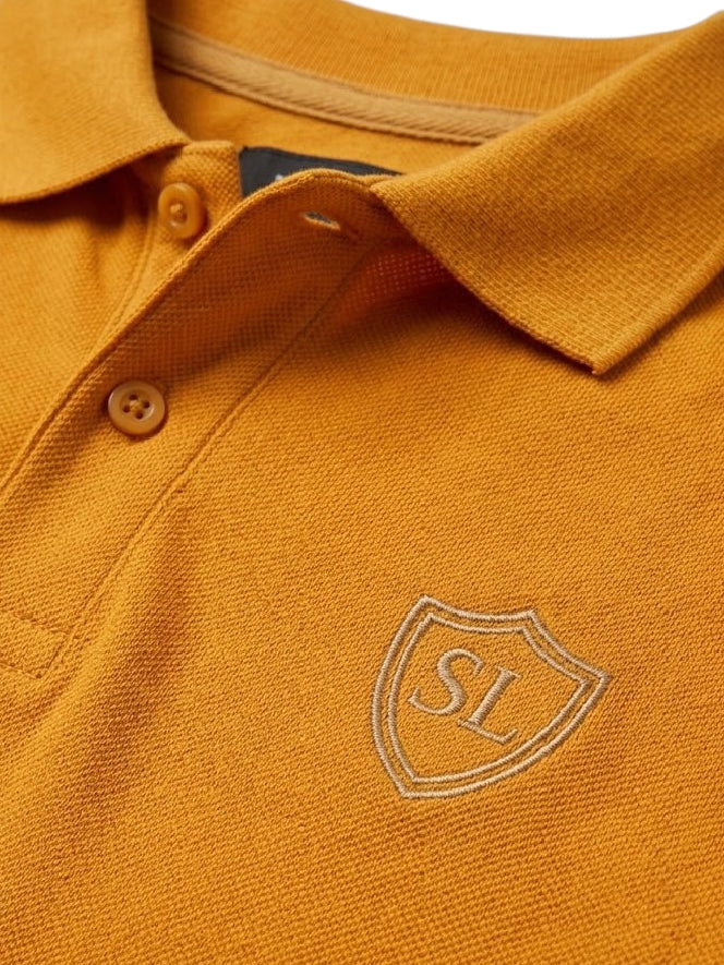 Single Jersey White Yellow