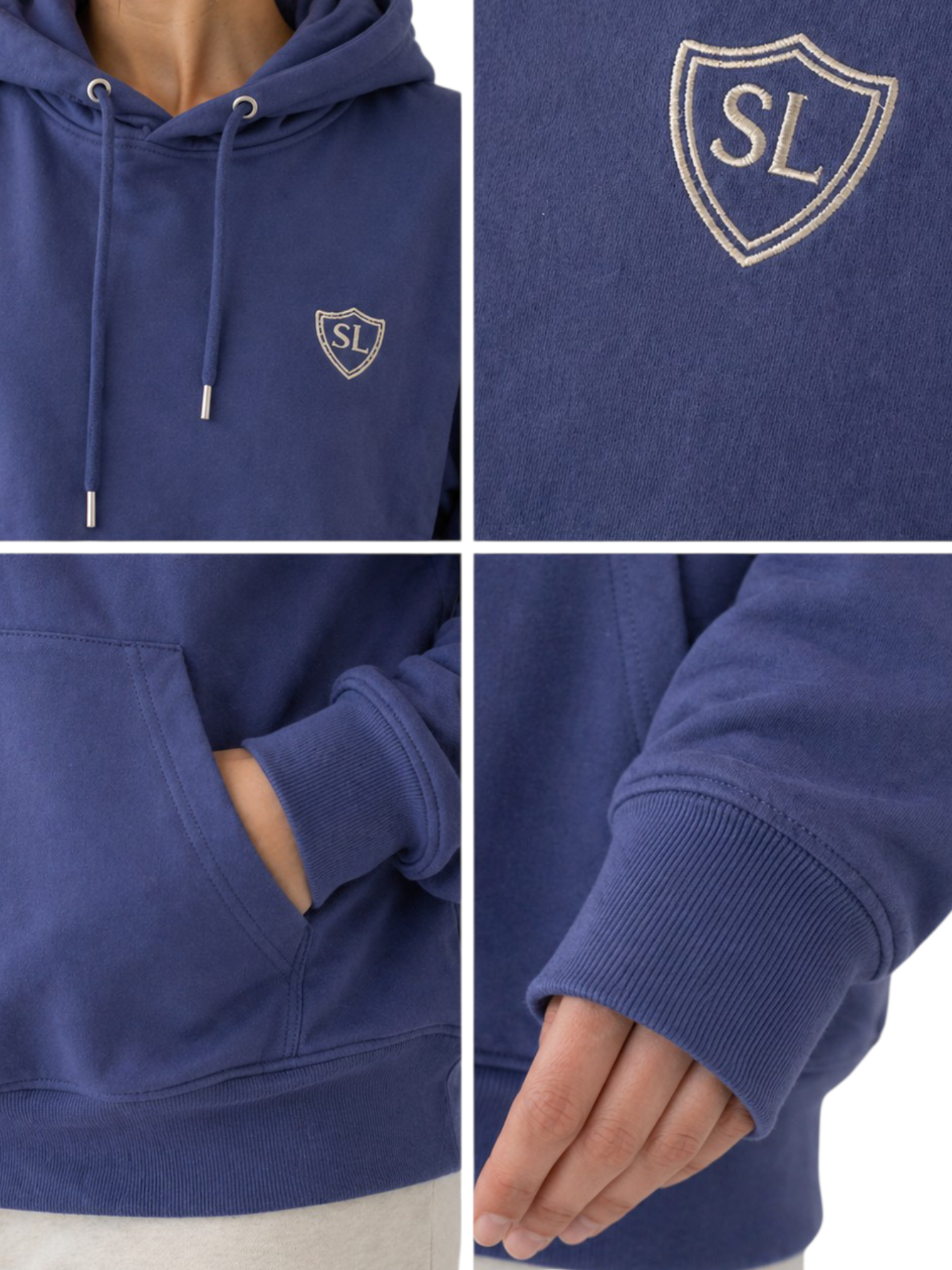 Dark Blue Hoodie