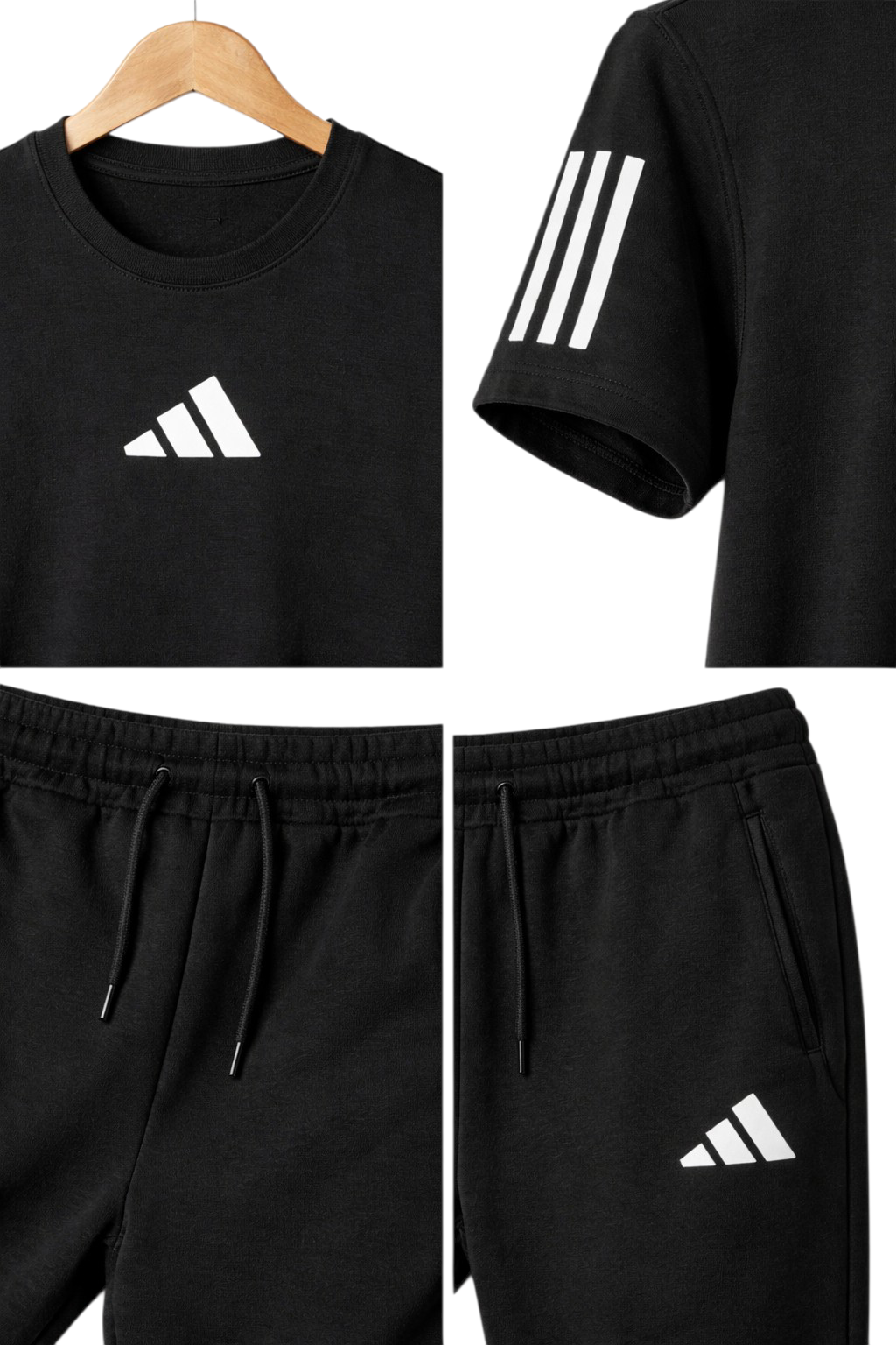 Premium Quality Women's Track Suit 100% Cotton Black