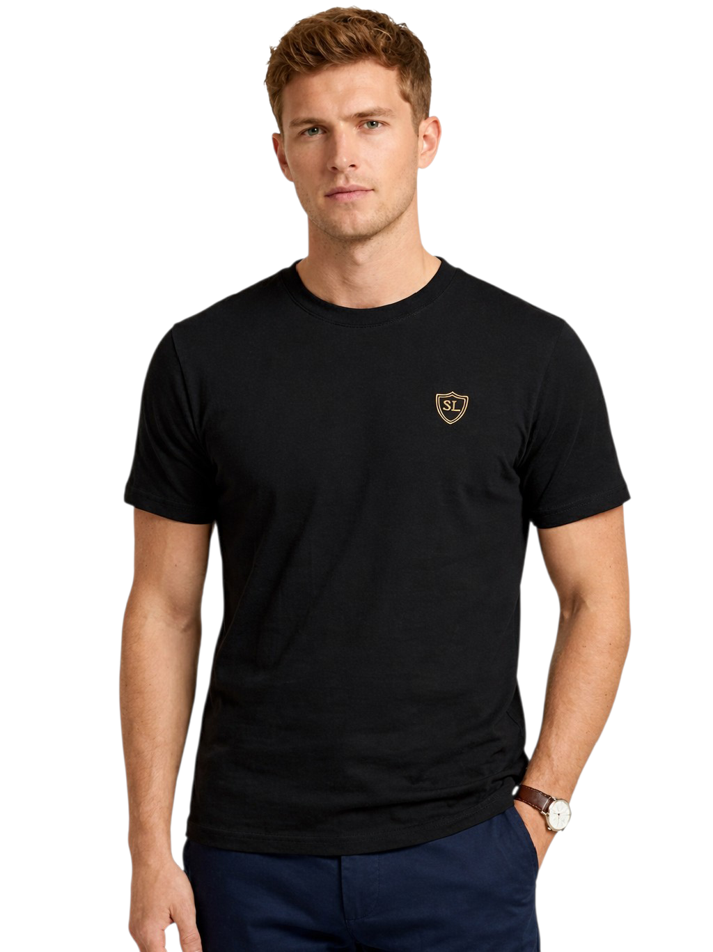 Round Neck Black