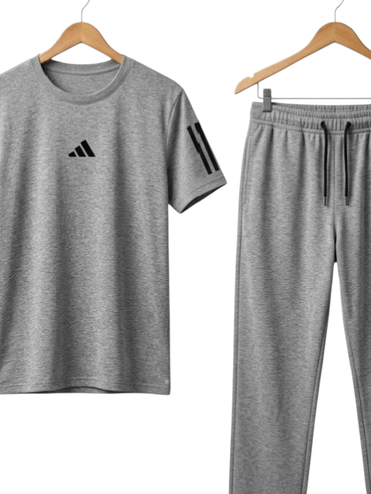 Premium Quality Women's Track Suit 100% Cotton Grey