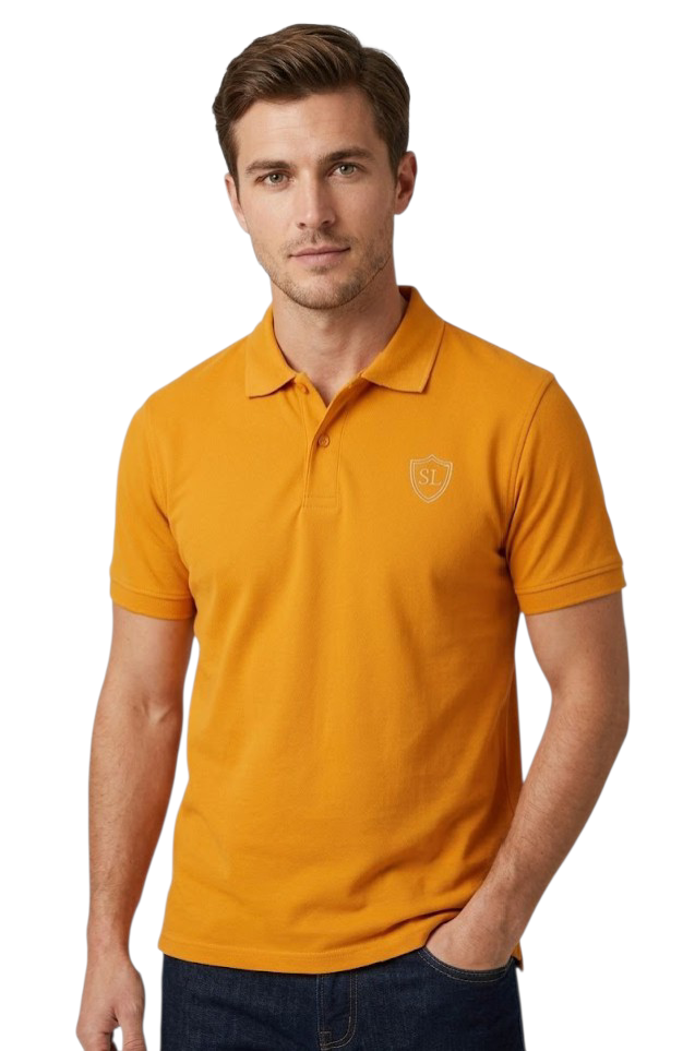 Single Jersey White Yellow