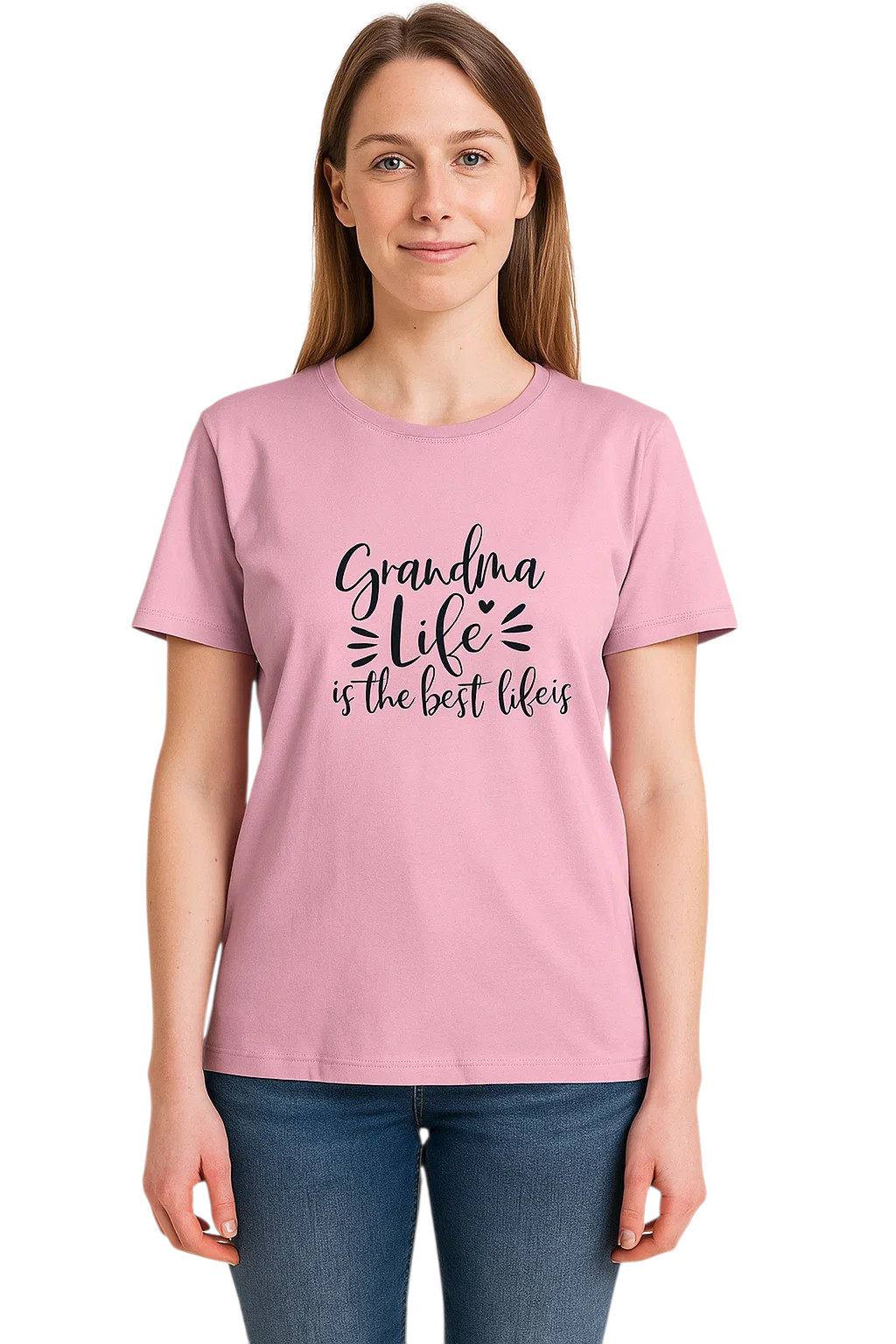 Round Neck Pink
