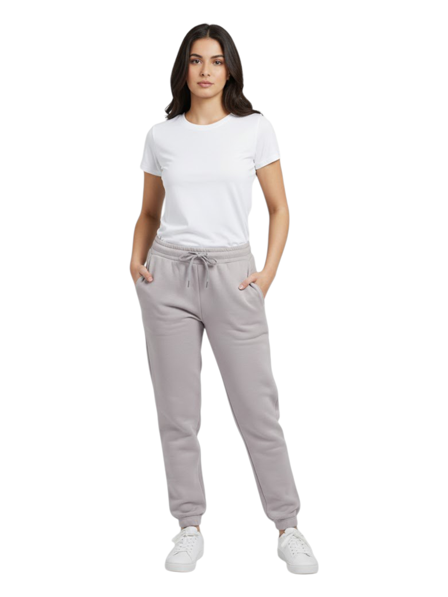 Women's 3 Thread Fleece Trouser Sand