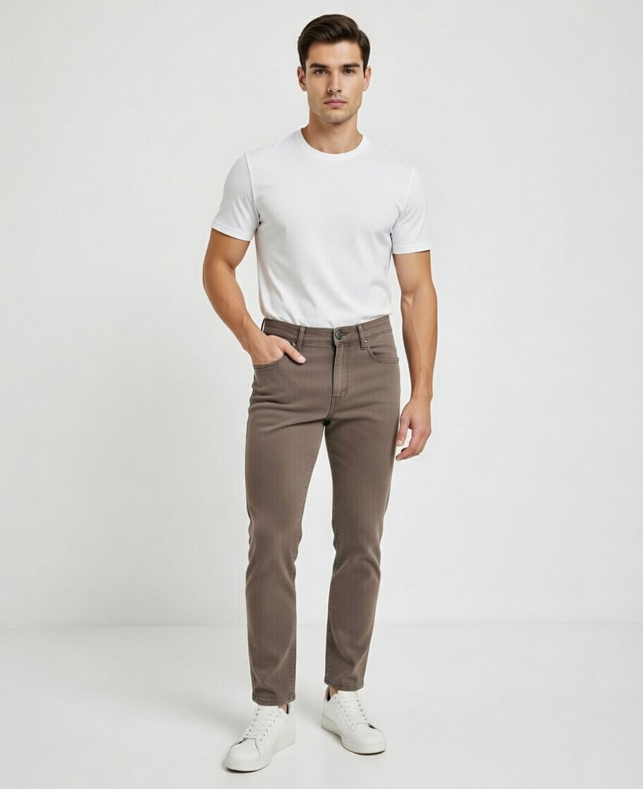 Men's Jeans in Brown