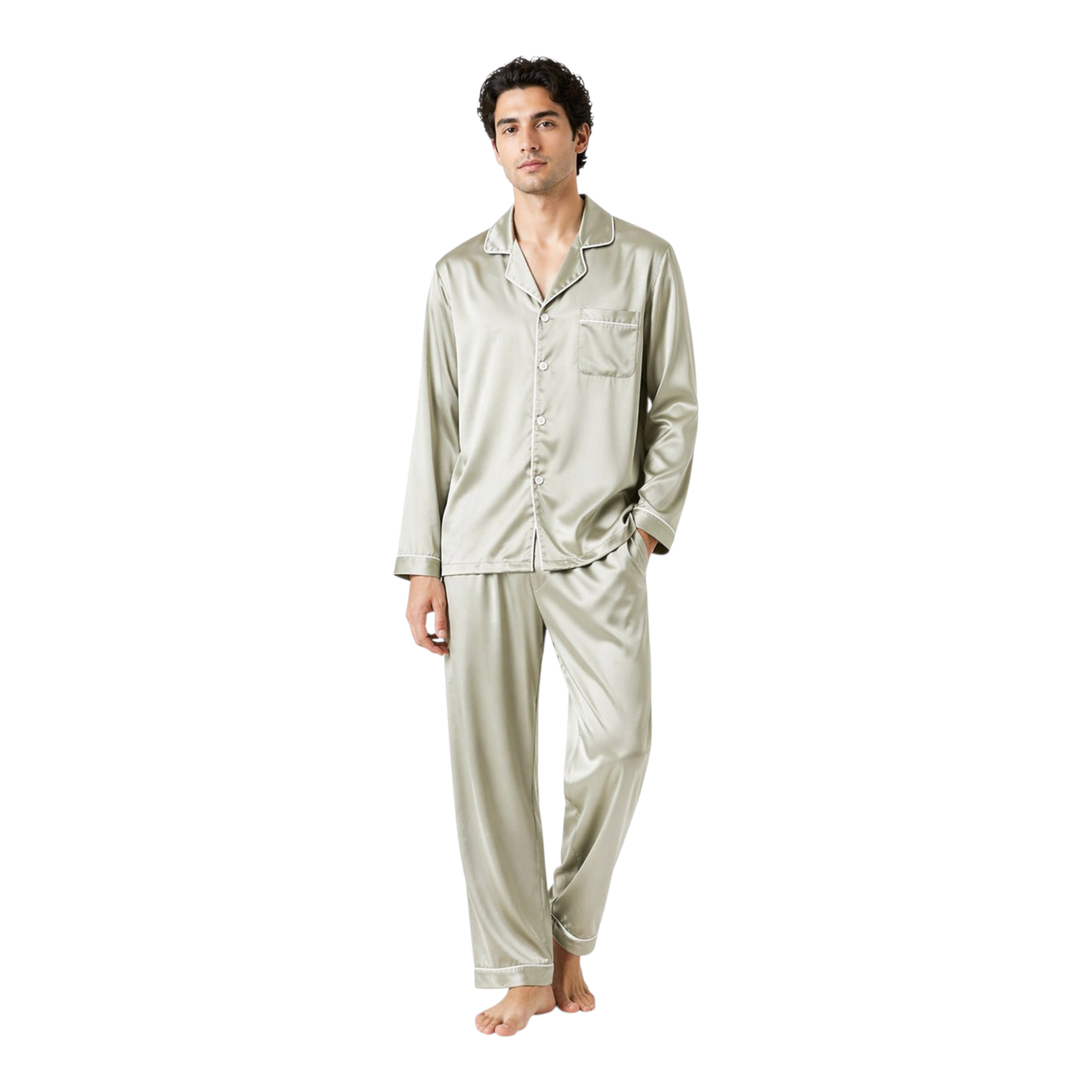 Men's Silk Wear Golden