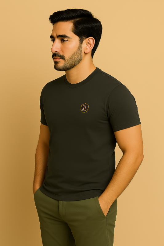Round Neck Black