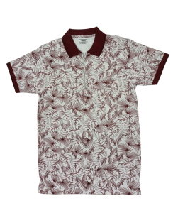 Floral Print Maroon