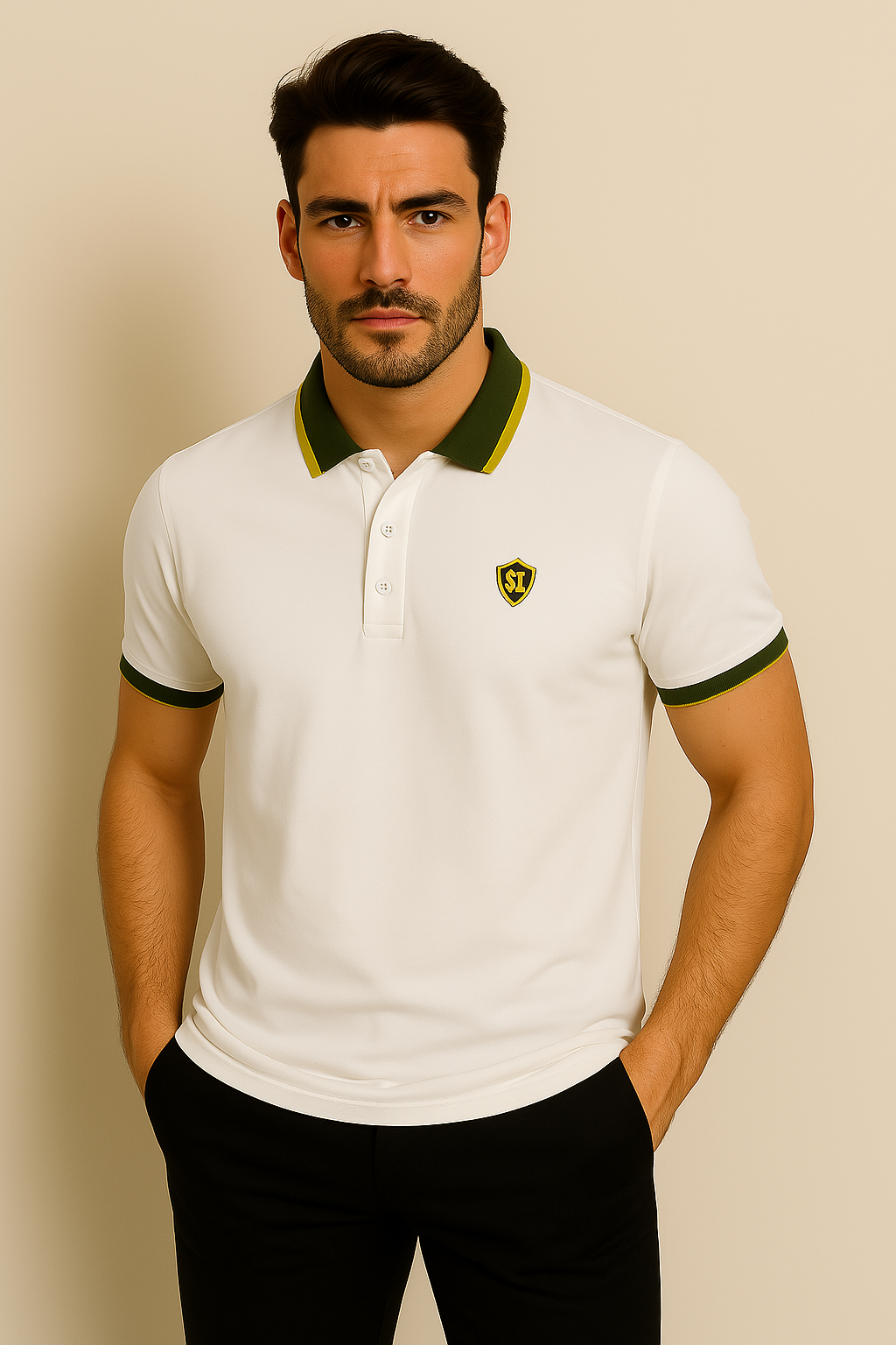 Single Jersey Creamy Green