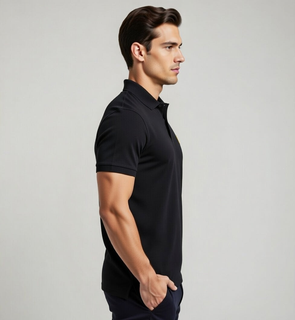 Micro Ployerter Jersey Black