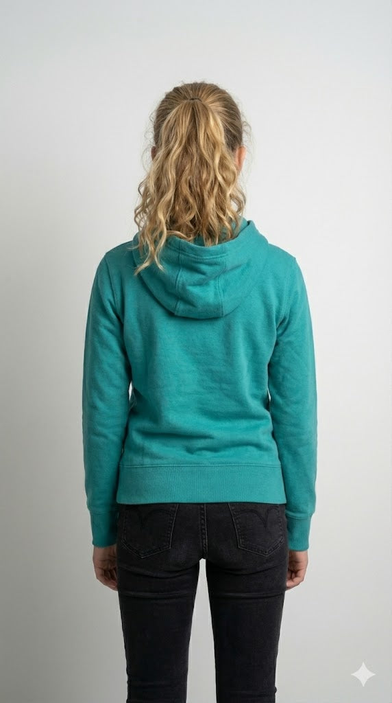 Girls Hoodie Green
