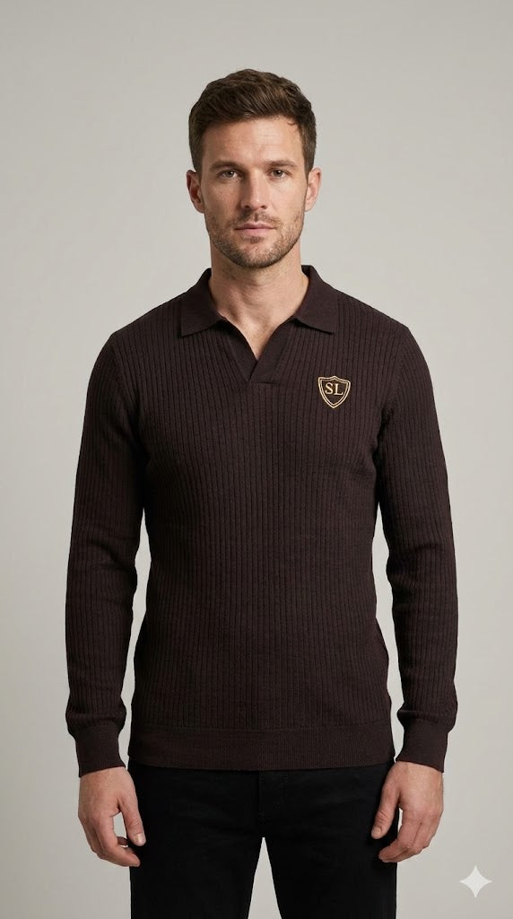 Drop Needle Chocolate brown Shirt