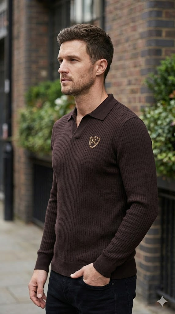 Drop Needle Chocolate brown Shirt