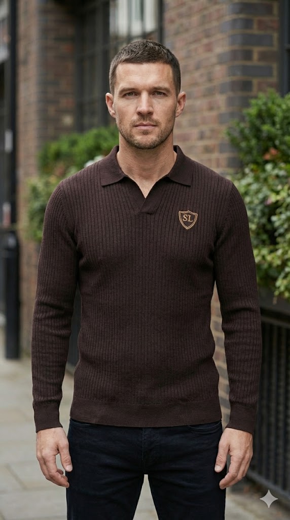 Drop Needle Chocolate brown Shirt