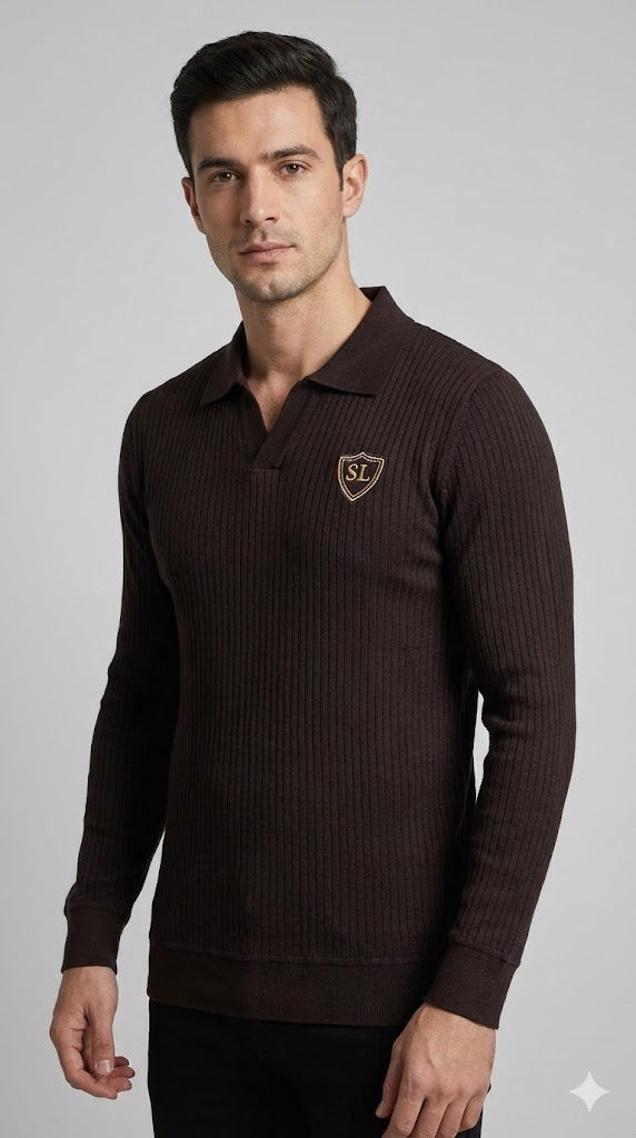 Drop Needle Chocolate brown Shirt