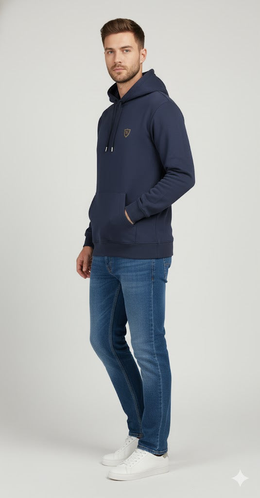 Dark Blue Hoodie